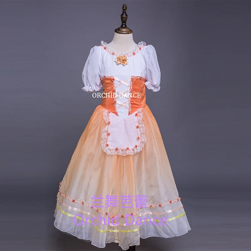 Suger Color Kids Girls Custom Size Custom Color Pre-professional Performance Wear Orange Romantic Ballet Tutu Dress
Suger Color Kids Girls Custom Size Custom Color Pre-professional Performance Wear Orange Romantic Ballet Tutu Dress