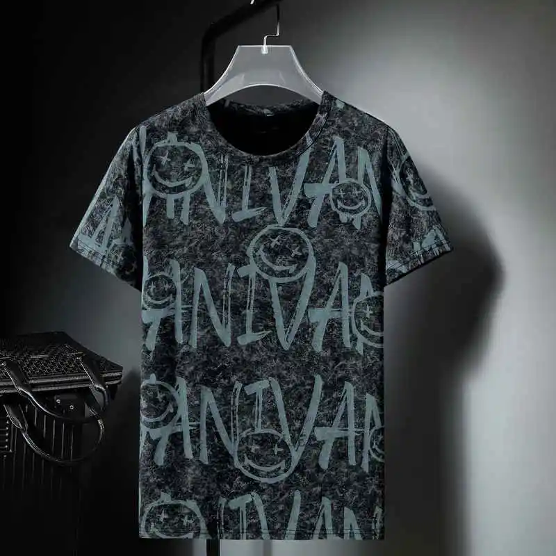 summer men chic tshirt short sleeve print letter cartoon graffiti tops plus size 8XL 10XL thin cotton cool skate tees fashion
summer men chic tshirt short sleeve print letter cartoon graffiti tops plus size 8XL 10XL thin cotton cool skate tees fashion