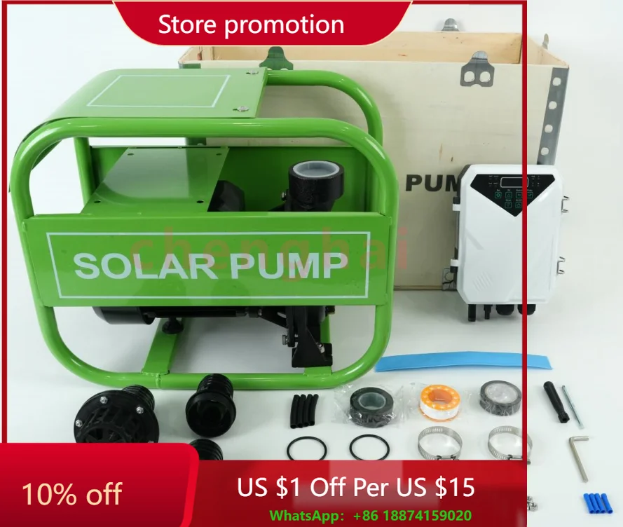 3" 1500w 110V High Flow Ground Centrifugal Solar Land Water Pump for Agricultural and Industrial Irrigation
3" 1500w 110V High Flow Ground Centrifugal Solar Land Water Pump for Agricultural and Industrial Irrigation