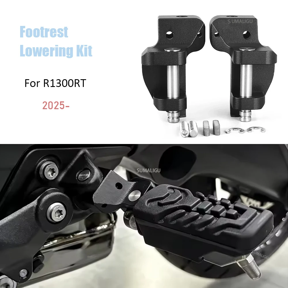 For BMW R1300RT R 1300RT 2025 2026 Motorcycle Rider Footrest Front Foot Pegs New CNC Footpeg Lowering Kit
For BMW R1300RT R 1300RT 2025 2026 Motorcycle Rider Footrest Front Foot Pegs New CNC Footpeg Lowering Kit