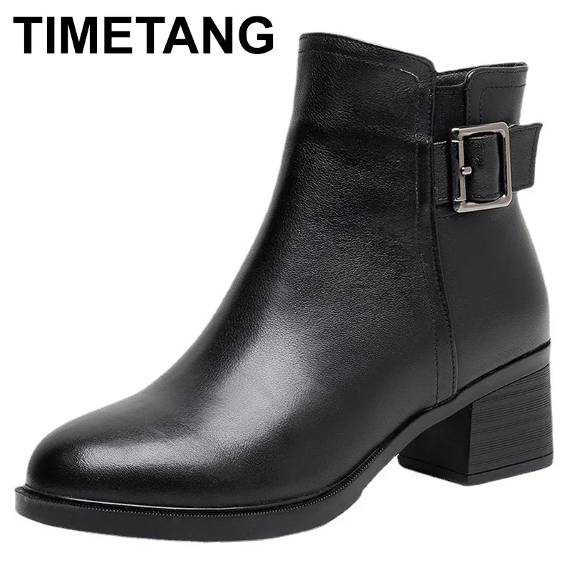 Women Winter Boots Genuine Leather 2023 New Mid Heel Thick Wool Warm Women Ankle Boots Round Toe Red Women Fashion Boots
Women Winter Boots Genuine Leather 2023 New Mid Heel Thick Wool Warm Women Ankle Boots Round Toe Red Women Fashion Boots