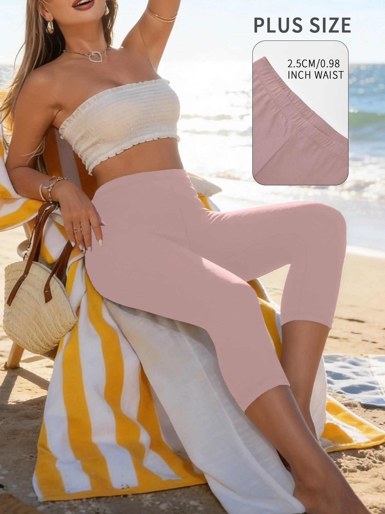 Plus Size Women Yoga Athletic Pants Super Soft Capri No See Through for Running Workout Home Casual Leggings
Plus Size Women Yoga Athletic Pants Super Soft Capri No See Through for Running Workout Home Casual Leggings