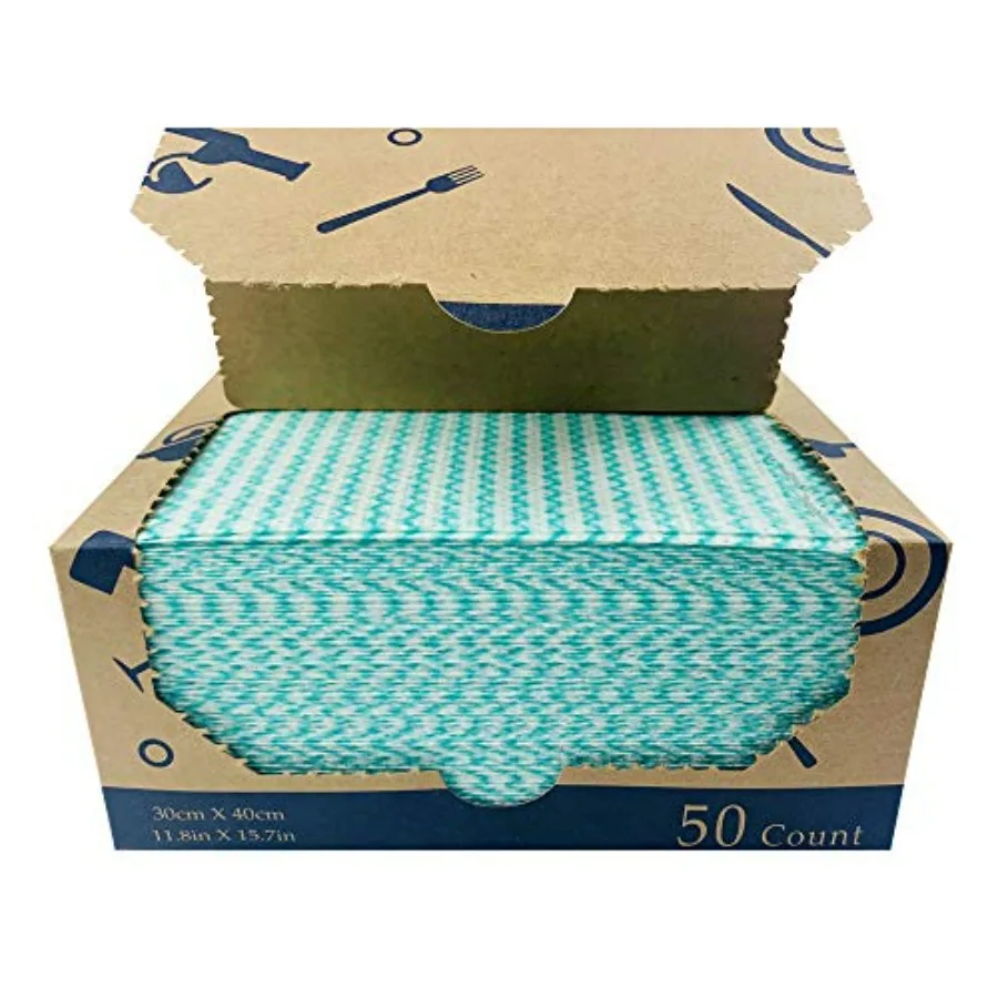 Heavy Duty Wipes Dish Cloths 50Pieces Reusable Wipes Multi-use Cleaning Cloths Towels
Heavy Duty Wipes Dish Cloths 50Pieces Reusable Wipes Multi-use Cleaning Cloths Towels