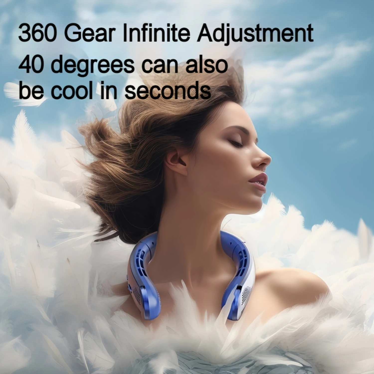 1pc, 100 Speed Wind Adjustable USB Hanging Neck Fan, Physical Cooling Sheet Type-c Fast Charge Size Can Be Adjusted For Outdoor
1pc, 100 Speed Wind Adjustable USB Hanging Neck Fan, Physical Cooling Sheet Type-c Fast Charge Size Can Be Adjusted For Outdoor