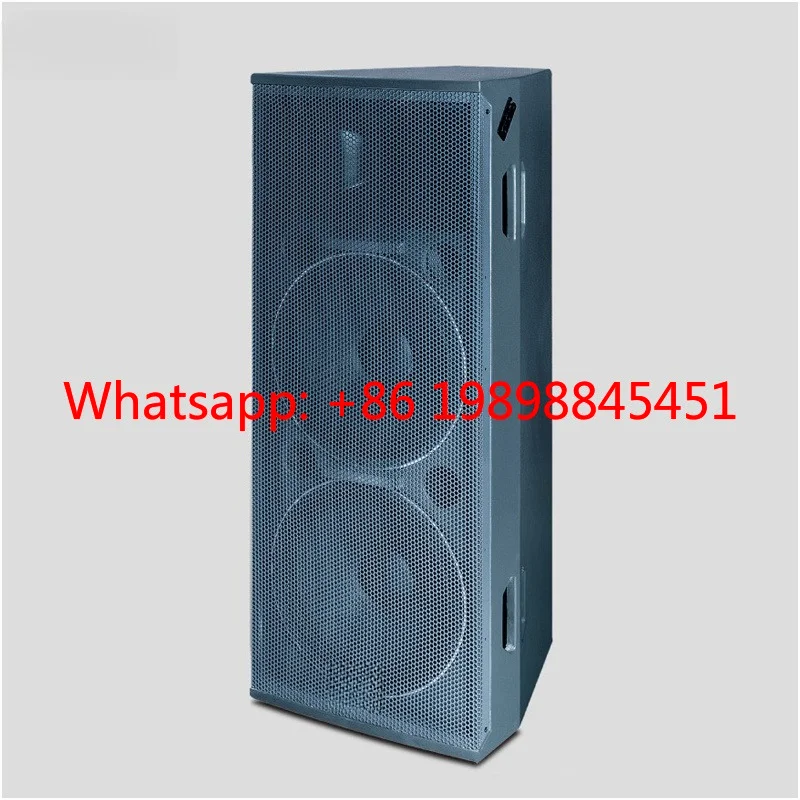 High Sensitivity 4Ohm Loudspeaker for Stage Live Sound -325 Dual 15 Inch 400W RMS 1600W Peak Professional PA Speaker 98dB
High Sensitivity 4Ohm Loudspeaker for Stage Live Sound -325 Dual 15 Inch 400W RMS 1600W Peak Professional PA Speaker 98dB