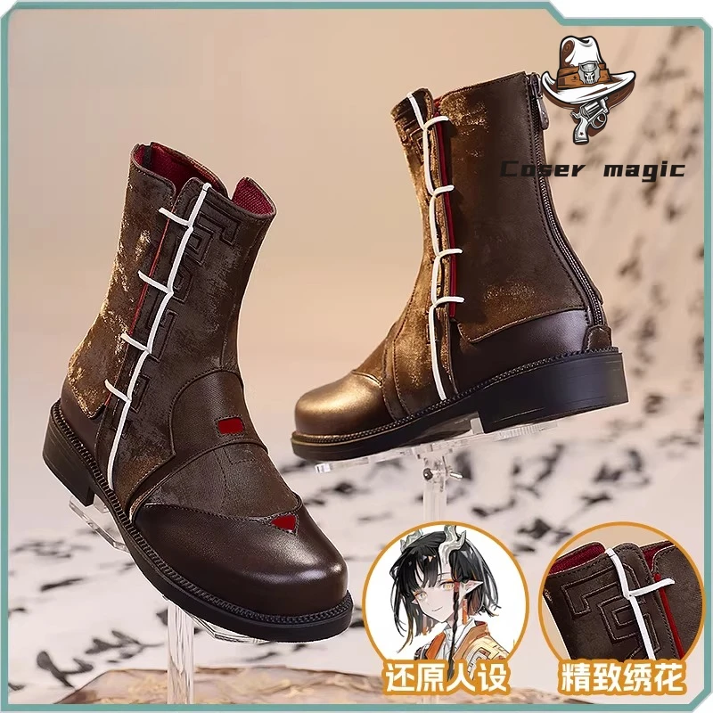 Game Arknights Xie Cosplay Costume Shoes Anime Character Halloween Carnival Party Prop
Game Arknights Xie Cosplay Costume Shoes Anime Character Halloween Carnival Party Prop