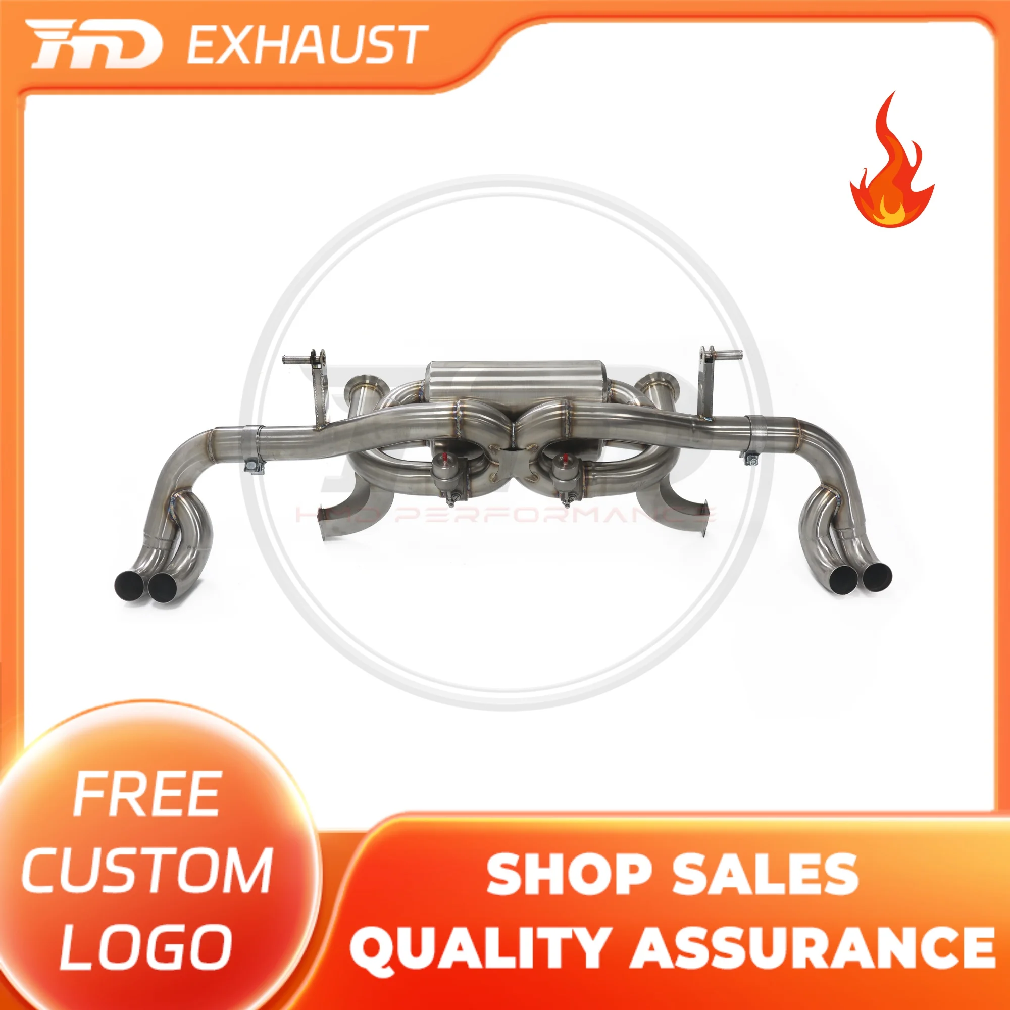 HMD Exclusive customization Stainless Steel Catback Exhaust for Audi R8 V8 V10 4.2L Performance version with valves muffler Car
HMD Exclusive customization Stainless Steel Catback Exhaust for Audi R8 V8 V10 4.2L Performance version with valves muffler Car