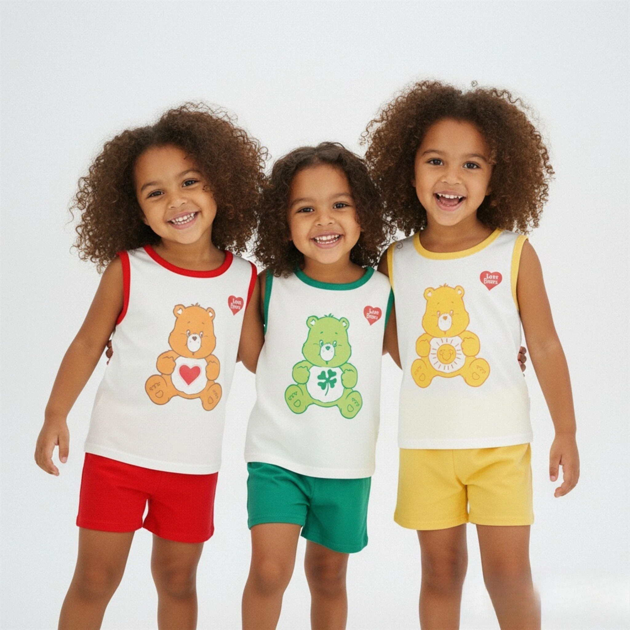 Care Bears Vest Set for Boys and Girls Comfortable Unisex Summer Clothing Lightweight Breathable Kids Outfit
Care Bears Vest Set for Boys and Girls Comfortable Unisex Summer Clothing Lightweight Breathable Kids Outfit