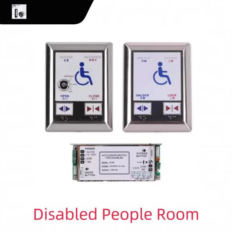 Automatic Toilet Door Opener - Hands-Free Press Switch for Disabled Access & Nursing Mothers
Automatic Toilet Door Opener - Hands-Free Press Switch for Disabled Access & Nursing Mothers