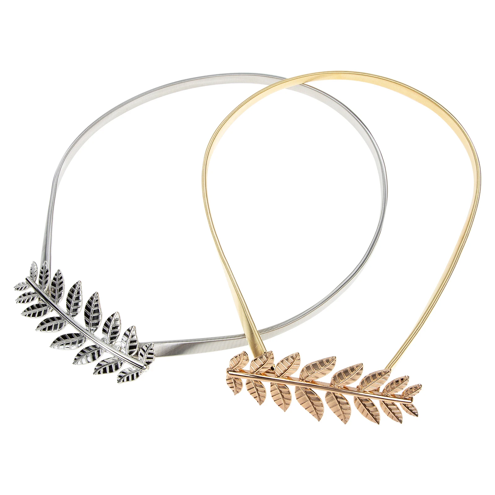 2Pcs Elastic Waist Chain Alloy Stretchy Belts Women Metal Belts Lightweight Women Dress Belt Metal Accessories Durable
2Pcs Elastic Waist Chain Alloy Stretchy Belts Women Metal Belts Lightweight Women Dress Belt Metal Accessories Durable
