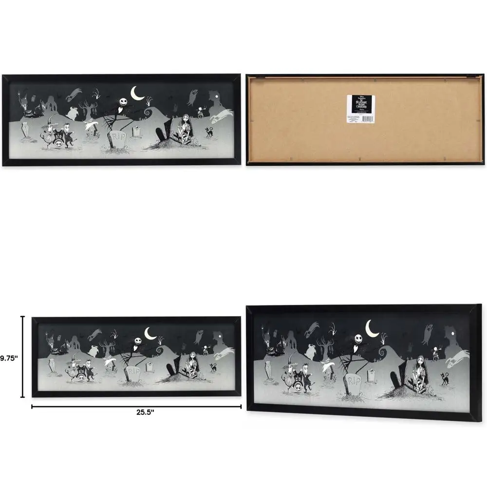 Halloween Town Wall Art - Eerie Nightmare Before Christmas Scene for Home Decor
Halloween Town Wall Art - Eerie Nightmare Before Christmas Scene for Home Decor