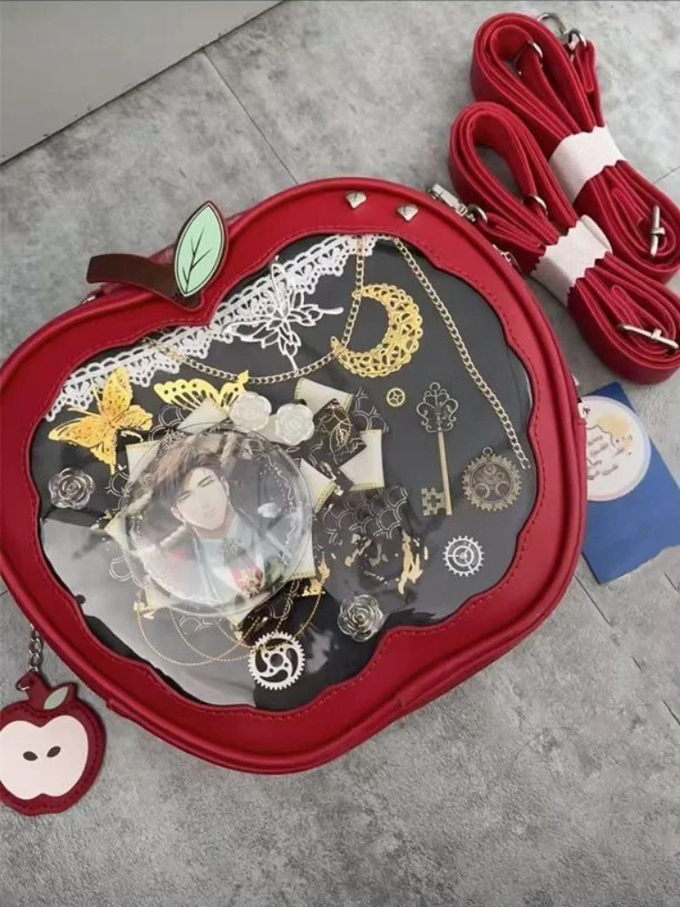 Милый рюкзак для девочек, новый милый рюкзак в форме яблока Itabag, нишевый дизайн, ручной рюкзак через плечо, модная горячая распродажа, прозрачные куклы, сумки для отдыха
Милый рюкзак для девочек, новый милый рюкзак в форме яблока Itabag, нишевый дизайн, ручной рюкзак через плечо, модная горячая распродажа, прозрачные куклы, сумки для отдыха