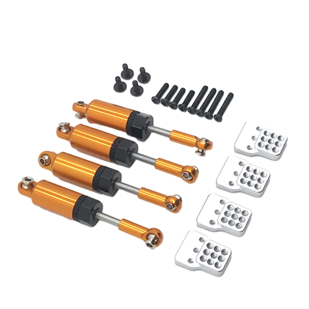 Full Metal Built-in Spring Shock Absorber with Extension Fixing Bracket Mount For 1/16 WPL C14 C24 MN91 MN99S D90 RC Car Parts
Full Metal Built-in Spring Shock Absorber with Extension Fixing Bracket Mount For 1/16 WPL C14 C24 MN91 MN99S D90 RC Car Parts