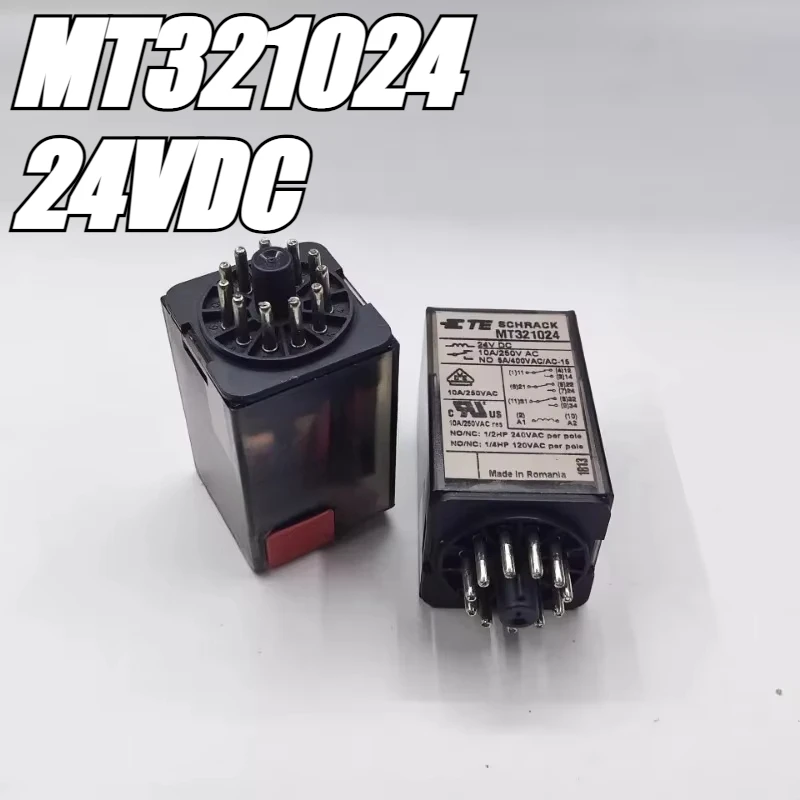 (Brand New Original)1pcs/lot 100% original genuine relay:MT321024 24VDC 11pins 10A 250VAC Intermediate relay
(Brand New Original)1pcs/lot 100% original genuine relay:MT321024 24VDC 11pins 10A 250VAC Intermediate relay