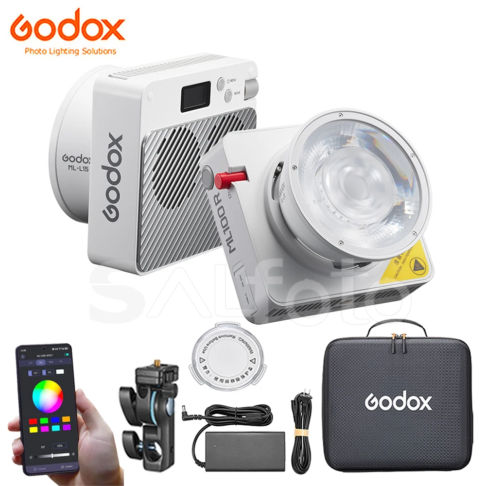 Godox ML100R RGB Full Color LED Video Light 1800K-10000K App Control Compact Filling Light for Camera Creative Live Photography
Godox ML100R RGB Full Color LED Video Light 1800K-10000K App Control Compact Filling Light for Camera Creative Live Photography