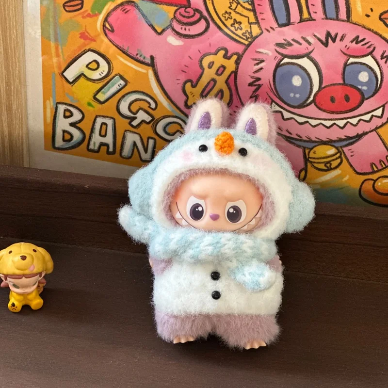 New 4.0Labubu Clothes Cartoon Soft Fluffy Penguin 3Pcs Set Fit 10cm Idol Doll Clothes Accessories Toys for Girls Fans Gifts
New 4.0Labubu Clothes Cartoon Soft Fluffy Penguin 3Pcs Set Fit 10cm Idol Doll Clothes Accessories Toys for Girls Fans Gifts