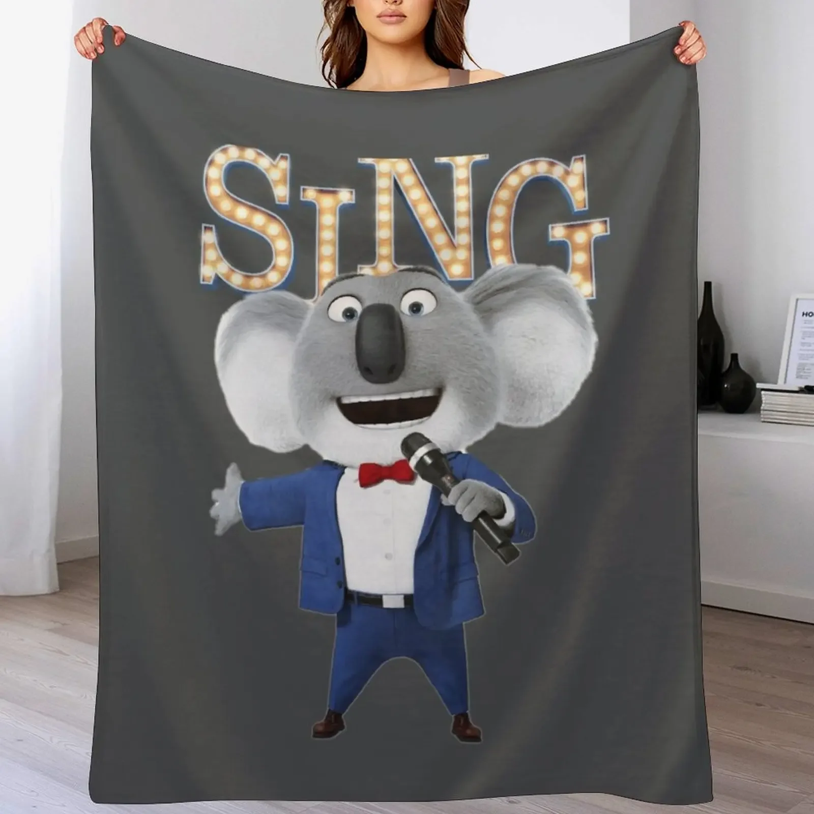 Buster Moon from SING movie Throw Blanket Sofa Moving Designers blankets and throws Blankets
Buster Moon from SING movie Throw Blanket Sofa Moving Designers blankets and throws Blankets