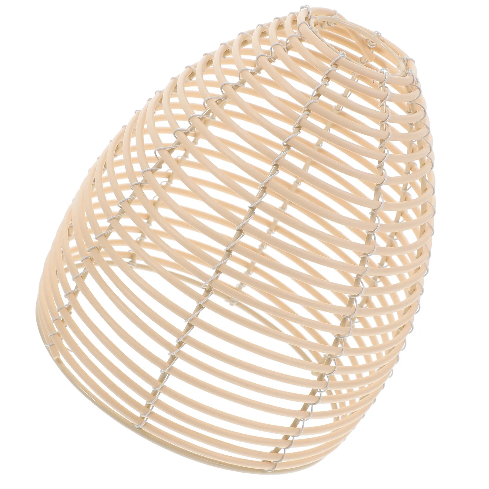 Imitation Rattan Handwoven Pendant Lampshade Rustic Hollow-Out Lampshade for Restaurant Cafe Kitchen Ceiling Light Shade
Imitation Rattan Handwoven Pendant Lampshade Rustic Hollow-Out Lampshade for Restaurant Cafe Kitchen Ceiling Light Shade