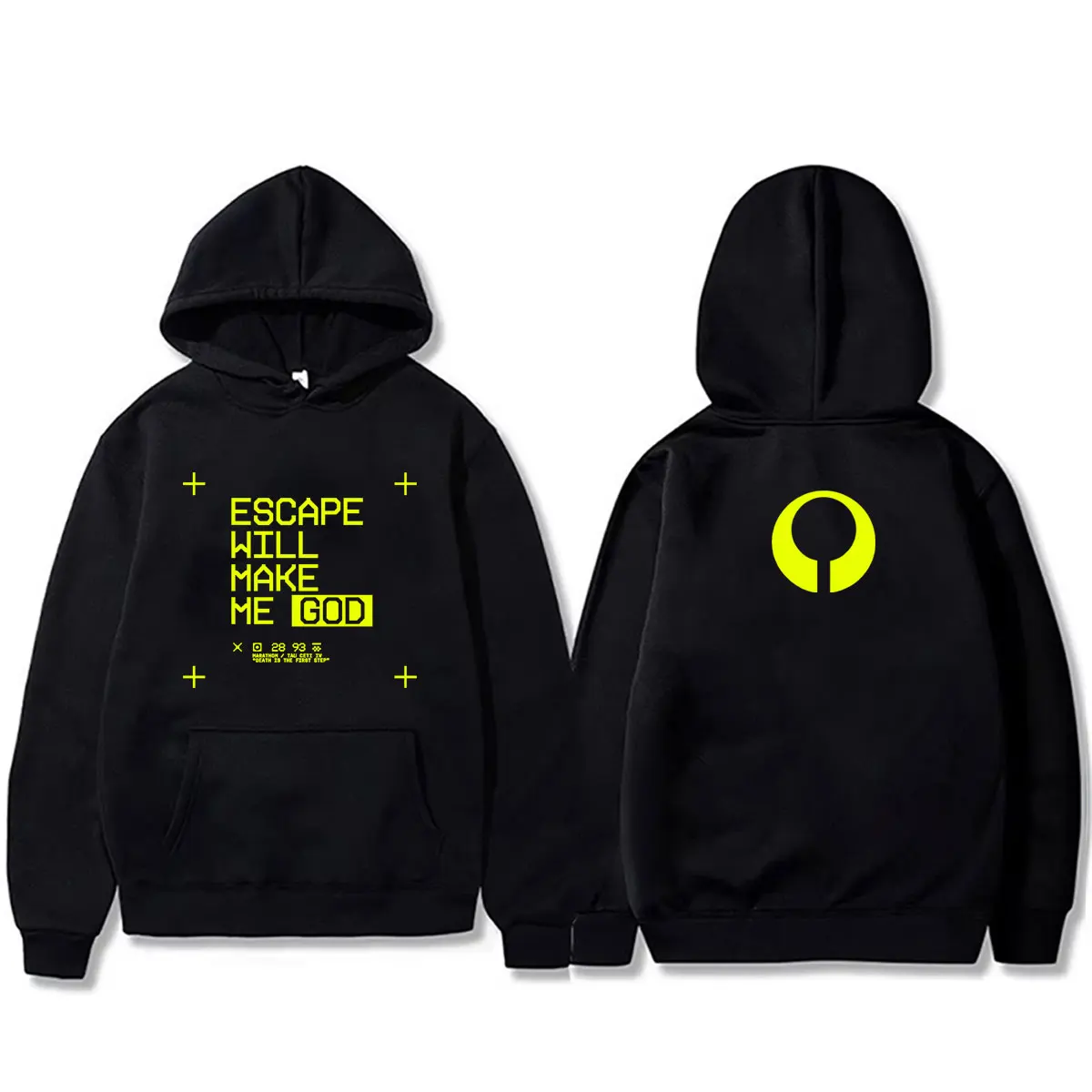 Game Marathon Escape Will Make Me God Graphic Hoodie Men Women Casual Oversized Hooded Sweatshirt Male Fashion Vintage Hoodies
Game Marathon Escape Will Make Me God Graphic Hoodie Men Women Casual Oversized Hooded Sweatshirt Male Fashion Vintage Hoodies