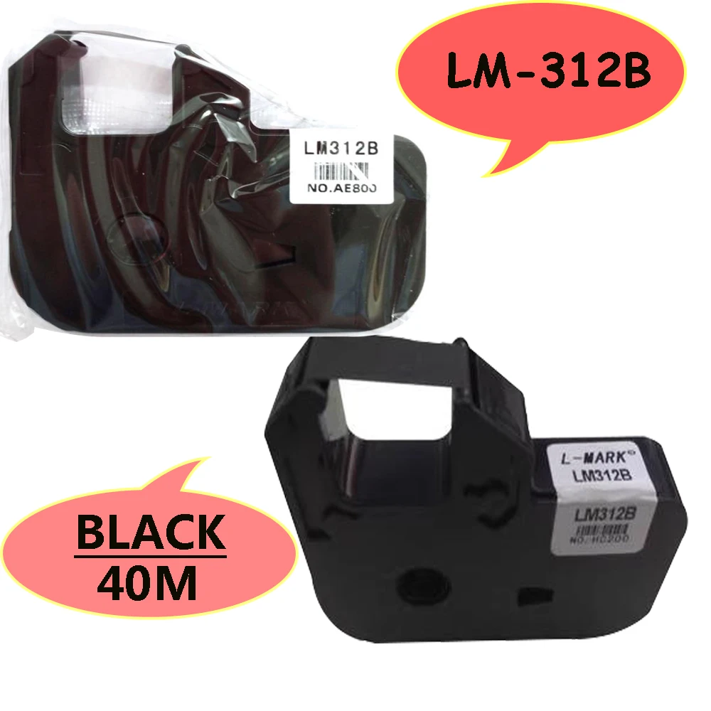 5PCS INK RIBBON CASSETTE LM-312B 40m BIACK For Wire Marker ID Printer LK320P LK-330 LK-340P Typewriter Ink Cartridge
5PCS INK RIBBON CASSETTE LM-312B 40m BIACK For Wire Marker ID Printer LK320P LK-330 LK-340P Typewriter Ink Cartridge