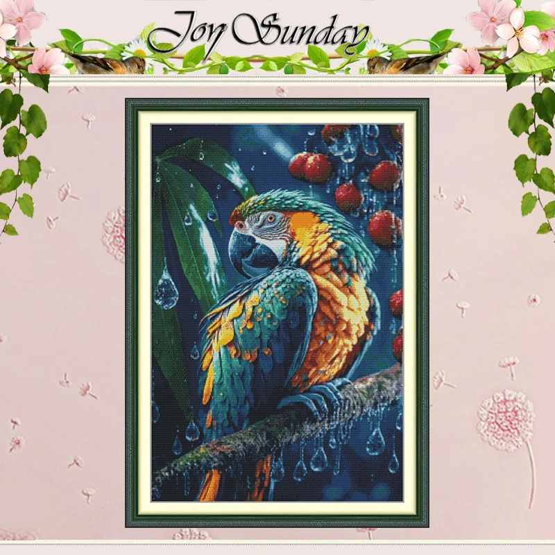 Набор для вышивания крестиком с узорами животных (попугаи), DIY, 11CT 14CT 16CT, HD, с нанесенным рисунком, DMC, набор для вышивания, рукоделие
Набор для вышивания крестиком с узорами животных (попугаи), DIY, 11CT 14CT 16CT, HD, с нанесенным рисунком, DMC, набор для вышивания, рукоделие