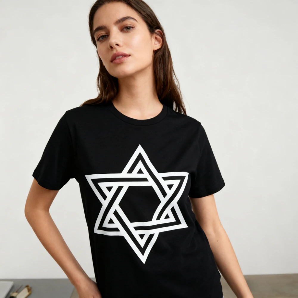 Star of David Gift Menorah Jewish Shield Hanukkah Judaism Israel T-shirt Summer Short-sleeve Fashion Casual Clothes Streetwear
Star of David Gift Menorah Jewish Shield Hanukkah Judaism Israel T-shirt Summer Short-sleeve Fashion Casual Clothes Streetwear