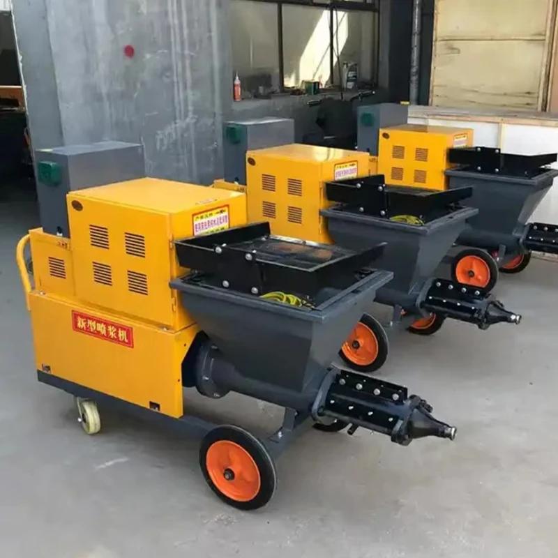 Electric Mortar Spraying Machine with Mixer Hopper for Wall Cement Plaster Automatic Rendering Pump Construction Equipment
Electric Mortar Spraying Machine with Mixer Hopper for Wall Cement Plaster Automatic Rendering Pump Construction Equipment