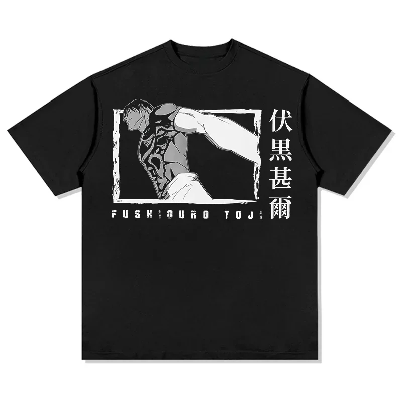 2026 summer Jujutsu Kaisen Fushiguro Toji Anime T-Shirt Unisex Oversized Streetwear Cotton Casual Tops for Men Women Fans
2026 summer Jujutsu Kaisen Fushiguro Toji Anime T-Shirt Unisex Oversized Streetwear Cotton Casual Tops for Men Women Fans
