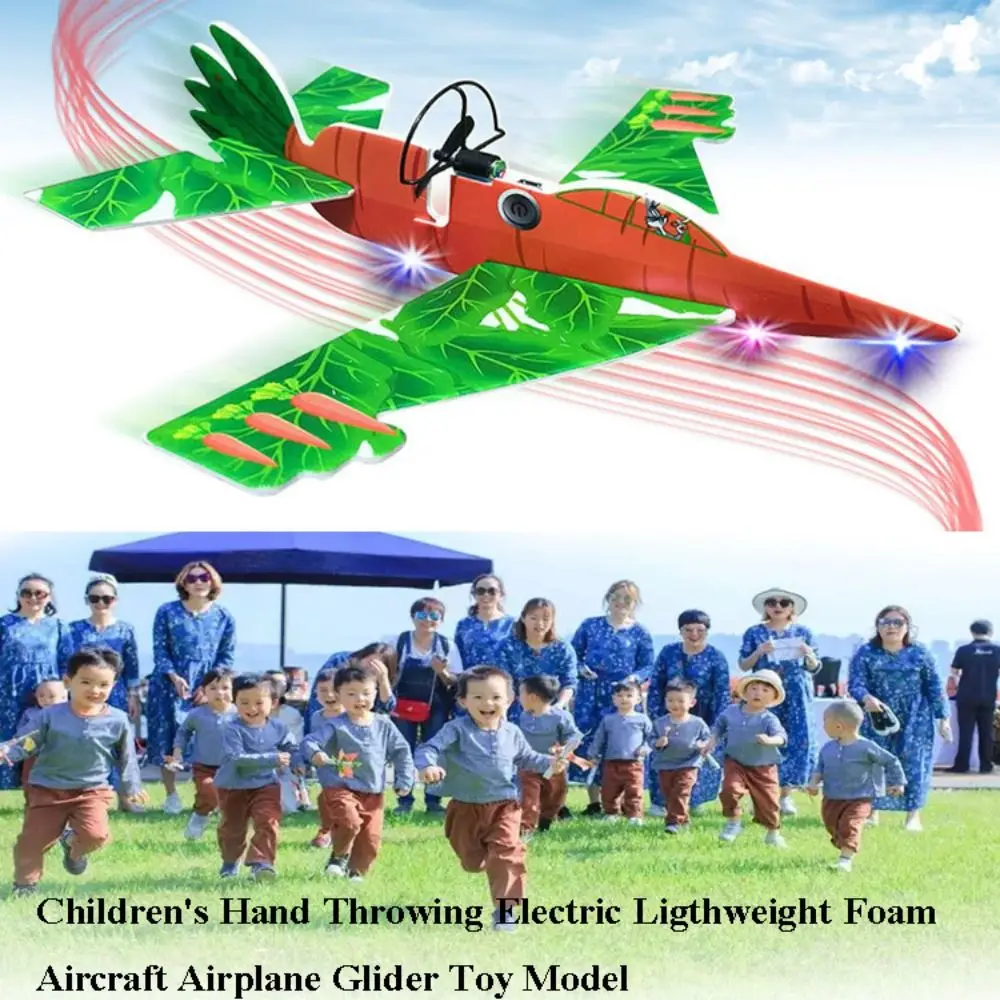High Quality Ligthweight Children's Hand Throwing Aircraft Multistyles EVA Electric Foam Aircraft DIY Assemble Airplanes Toys
High Quality Ligthweight Children's Hand Throwing Aircraft Multistyles EVA Electric Foam Aircraft DIY Assemble Airplanes Toys
