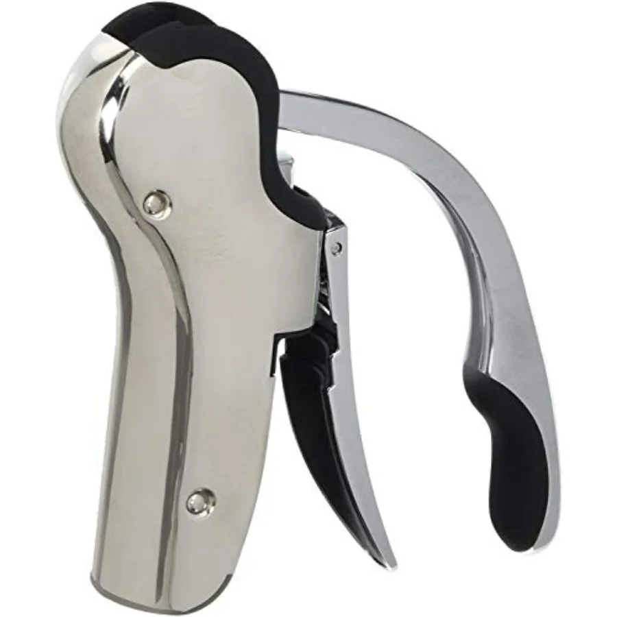 Stainl Steel Wine Opener Compact Vertical Corkscrew Wine Bottle Opener with Foil Cutter
Stainl Steel Wine Opener Compact Vertical Corkscrew Wine Bottle Opener with Foil Cutter
