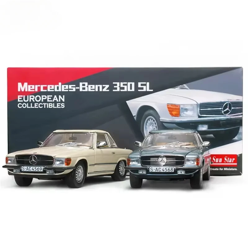 1:18 Mercedes-Benz 350 SL High Simulation Diecast Car Metal Alloy Model Car Children's toys collection gifts
1:18 Mercedes-Benz 350 SL High Simulation Diecast Car Metal Alloy Model Car Children's toys collection gifts
