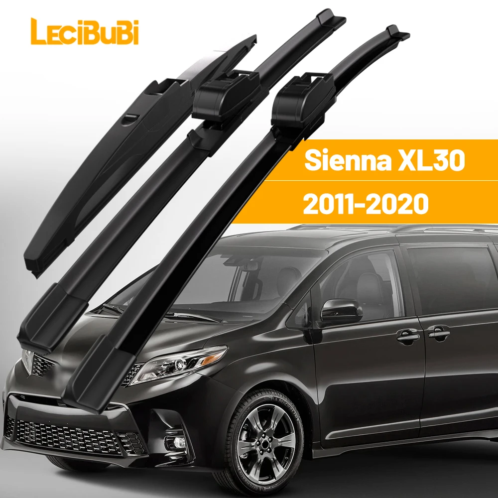 For Toyota Sienna XL30 2011-2020 1set Front & Rear Windshield Wiper Blades Windscreen Wipers 2012 2013 2014 2015 Accessories
For Toyota Sienna XL30 2011-2020 1set Front & Rear Windshield Wiper Blades Windscreen Wipers 2012 2013 2014 2015 Accessories
