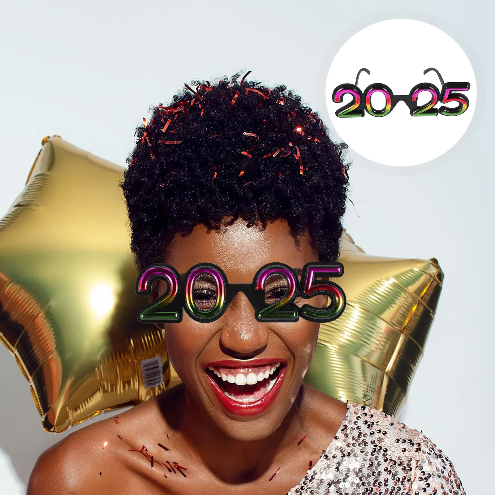 Funny New Year Glasses 2025 Comfortable Party Eyewear Unique Design Premium Pc Novelty Glasses For Adult
Funny New Year Glasses 2025 Comfortable Party Eyewear Unique Design Premium Pc Novelty Glasses For Adult