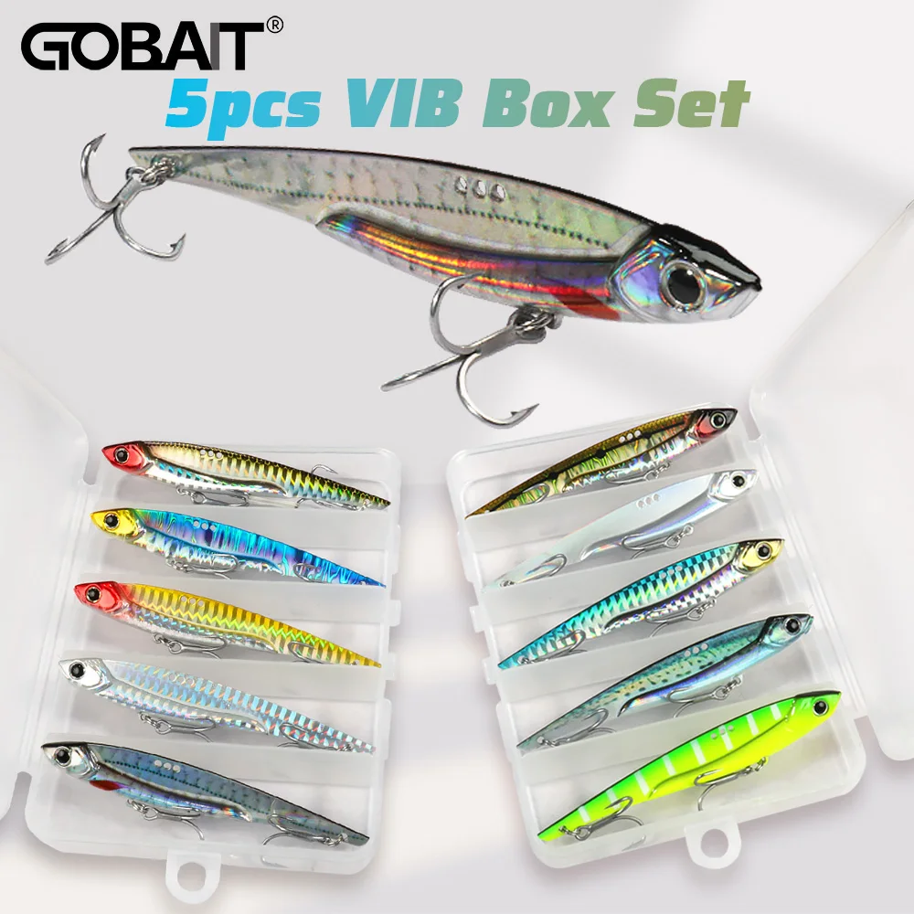5pcs/box VIB 20g 25g 30g Metal Jig Baits Set Spinner Sinking Blade Vibetion Hook Ration Pesca Tackle Box Spoon Fishing Lure Kit
5pcs/box VIB 20g 25g 30g Metal Jig Baits Set Spinner Sinking Blade Vibetion Hook Ration Pesca Tackle Box Spoon Fishing Lure Kit