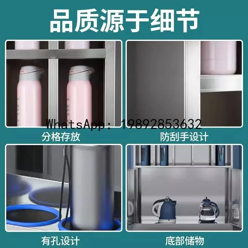 a22 stainless steel multi-tier water bottle rack - employee water bottle cabinet - workshop multi-compartment water bottle
a22 stainless steel multi-tier water bottle rack - employee water bottle cabinet - workshop multi-compartment water bottle