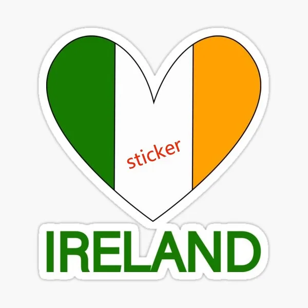 Ireland Decal Sticker Car Truck Motorcycle Window Waterproof Vinyl Decal Car Accessories Decor
Ireland Decal Sticker Car Truck Motorcycle Window Waterproof Vinyl Decal Car Accessories Decor