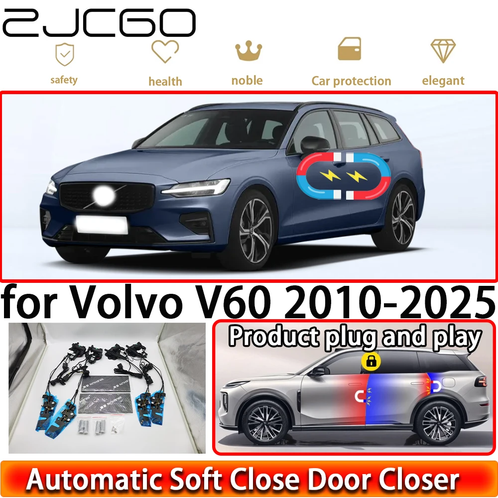 ZJCGO for Volvo V60 2010-2025 OEM Soft Close Door Kit Power Closing Latch System Auto Pull Door Easy Close Plug & Play
ZJCGO for Volvo V60 2010-2025 OEM Soft Close Door Kit Power Closing Latch System Auto Pull Door Easy Close Plug & Play