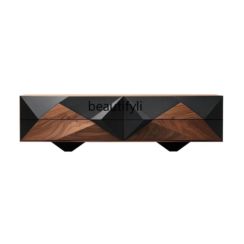 Italian minimalist solid wood TV cabinet Modern living room wall locker Vintage art, TV cabinet
Italian minimalist solid wood TV cabinet Modern living room wall locker Vintage art, TV cabinet