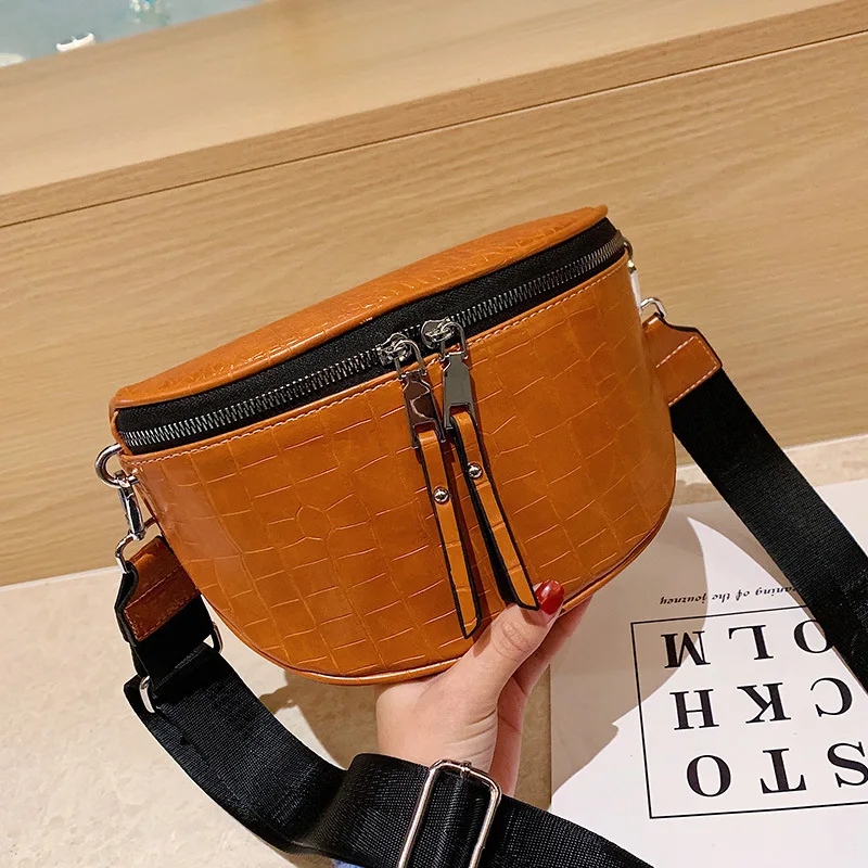 Luxury Crocodile Pattern Crossbody Bag Women PU Leather Shoulder Bag Simple Waist Bag Brands Handbag Chest Pouch sac
Luxury Crocodile Pattern Crossbody Bag Women PU Leather Shoulder Bag Simple Waist Bag Brands Handbag Chest Pouch sac