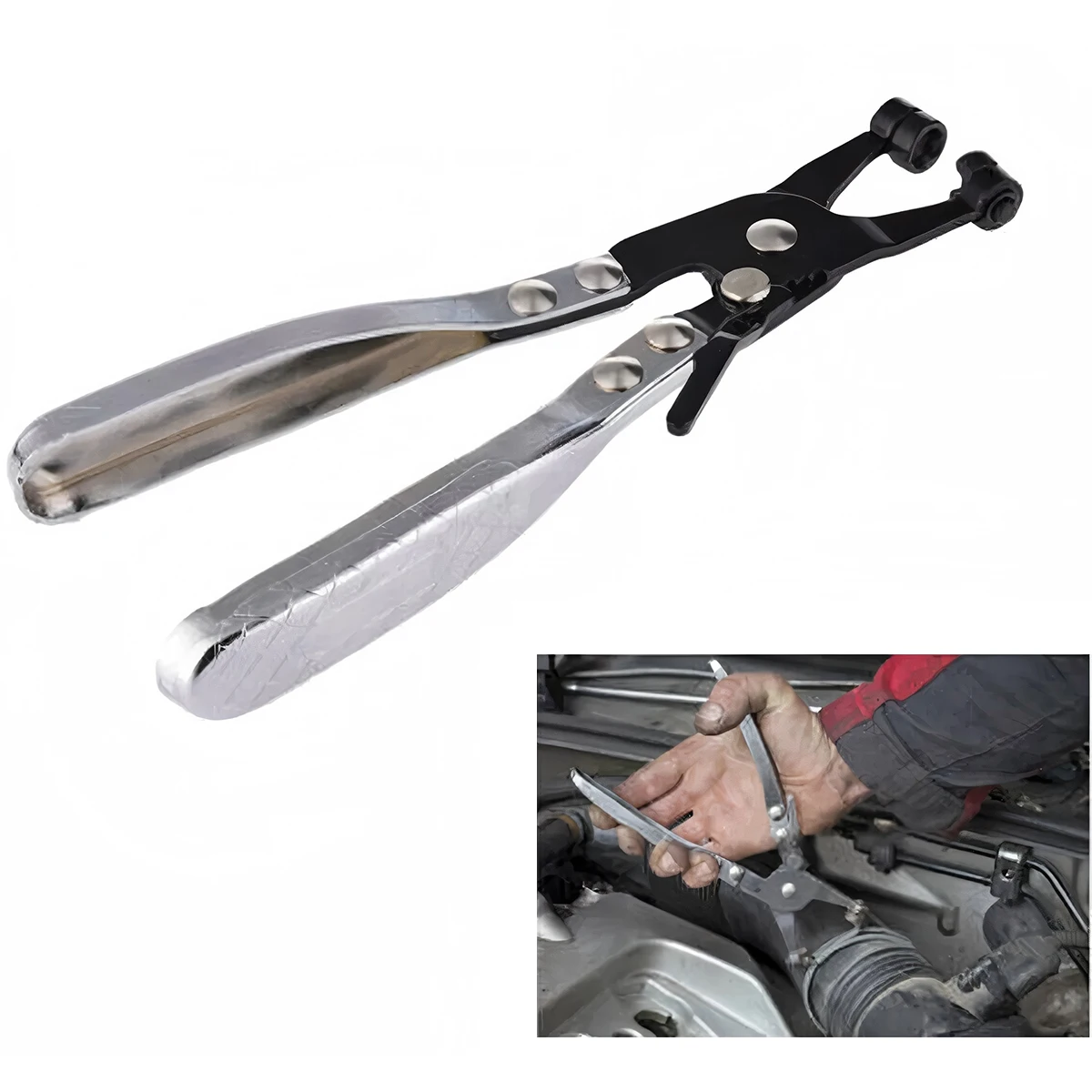 Newest Car Protable Hose Clamp Pliers Car Water Pipe Removal Tool for Fuel Hose Pipe Clips Thicker Handle Auto Removal Tools
Newest Car Protable Hose Clamp Pliers Car Water Pipe Removal Tool for Fuel Hose Pipe Clips Thicker Handle Auto Removal Tools
