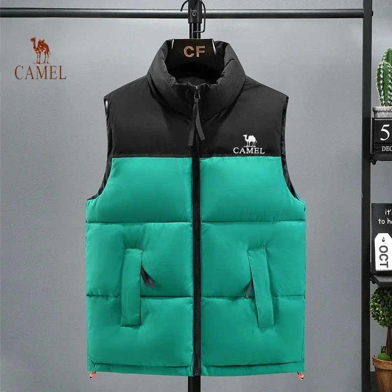 Men's Embroidered Warm Vest Vest for Autumn and Winter, New Luxurious and Fashionable Casual Outdoor Windproof Sleeveless Jacket
Men's Embroidered Warm Vest Vest for Autumn and Winter, New Luxurious and Fashionable Casual Outdoor Windproof Sleeveless Jacket