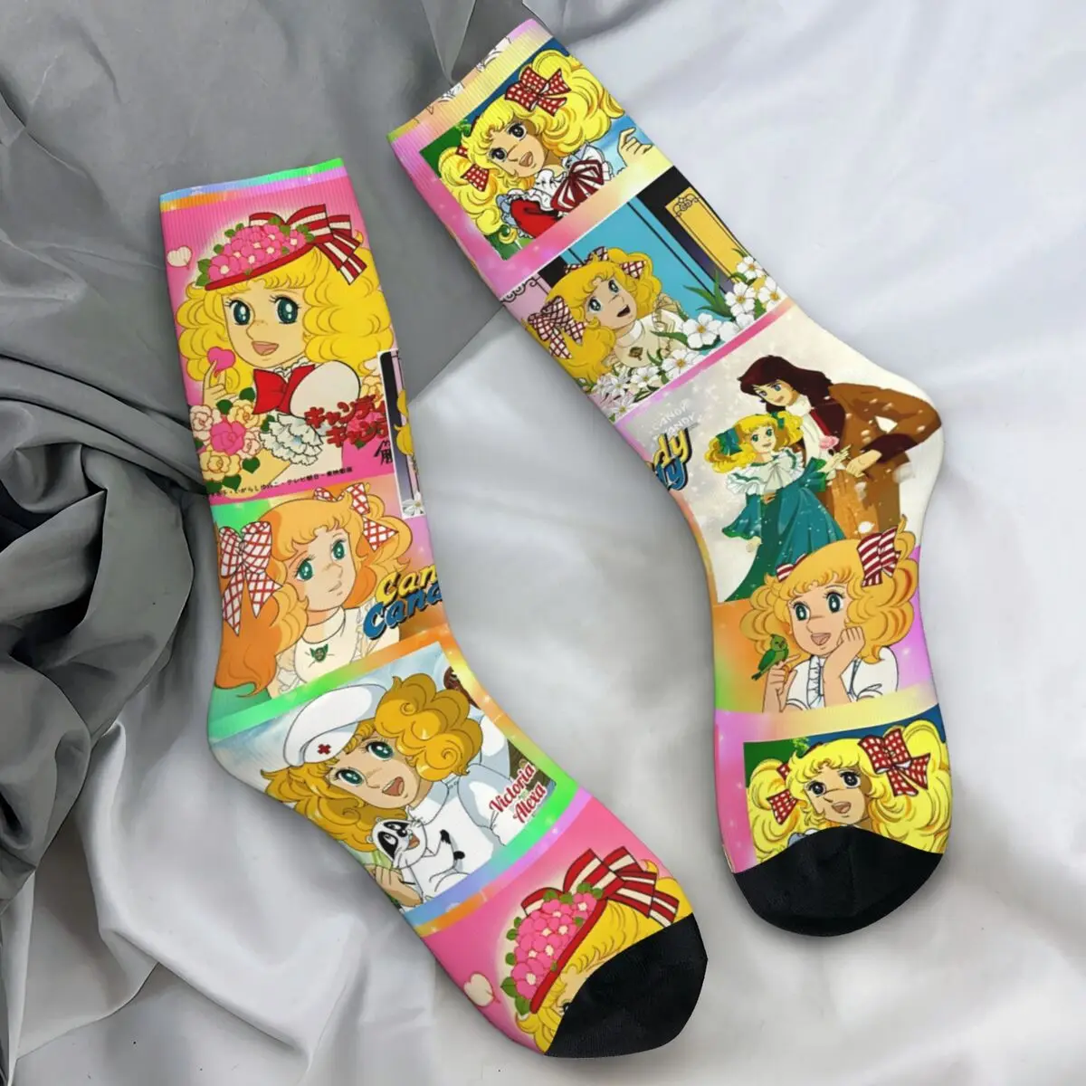 Couple Socks Candy Candy And Terry Anime Stockings Autumn Trendy Soft Socks Graphic Outdoor Sports Non Slip Socks
Couple Socks Candy Candy And Terry Anime Stockings Autumn Trendy Soft Socks Graphic Outdoor Sports Non Slip Socks