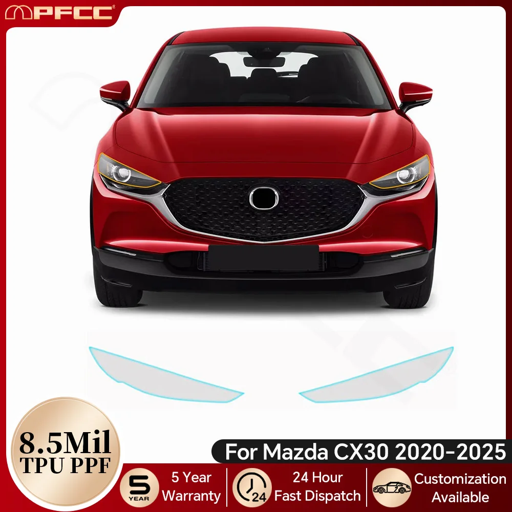 For Mazda CX30 CX-30 2020-2025 Headlight Rearview B C Pillars TPU Paint Protection Film Clear PPF Anti-Scratch Bra Resistant Kit
For Mazda CX30 CX-30 2020-2025 Headlight Rearview B C Pillars TPU Paint Protection Film Clear PPF Anti-Scratch Bra Resistant Kit