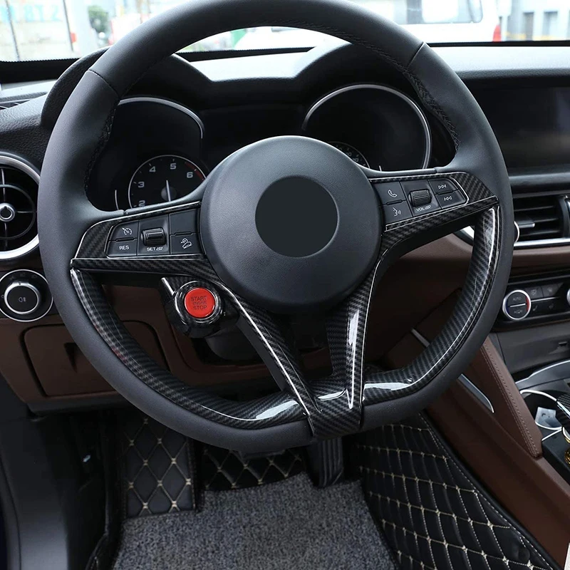 Look Steering Wheel V-Shaped Frame Trim For Alfa Romeo Giulia Stelvio 2017-2019 Car
Look Steering Wheel V-Shaped Frame Trim For Alfa Romeo Giulia Stelvio 2017-2019 Car
