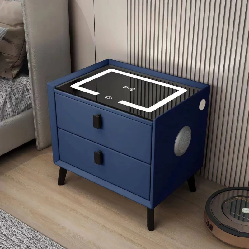 Smart Modern Bedroom Bedside Table 2 Drawer Multifunctional Light Luxury
Smart Modern Bedroom Bedside Table 2 Drawer Multifunctional Light Luxury