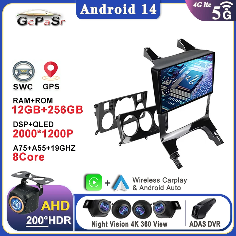 Android 14 Car Auto Radio Multimedia Player For Peugeot 3008 5008 AT MT 2009 -2015 GPS Serero Carplay Head Unit 5G No 2 Din DVD
Android 14 Car Auto Radio Multimedia Player For Peugeot 3008 5008 AT MT 2009 -2015 GPS Serero Carplay Head Unit 5G No 2 Din DVD