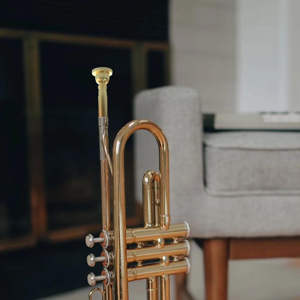Trumpet Mouthpiece Durable Brass Craft Wear-Resistant Rustproof Corrosion-Resistant Loud Sound Smooth Tone Trumpet Part
Trumpet Mouthpiece Durable Brass Craft Wear-Resistant Rustproof Corrosion-Resistant Loud Sound Smooth Tone Trumpet Part