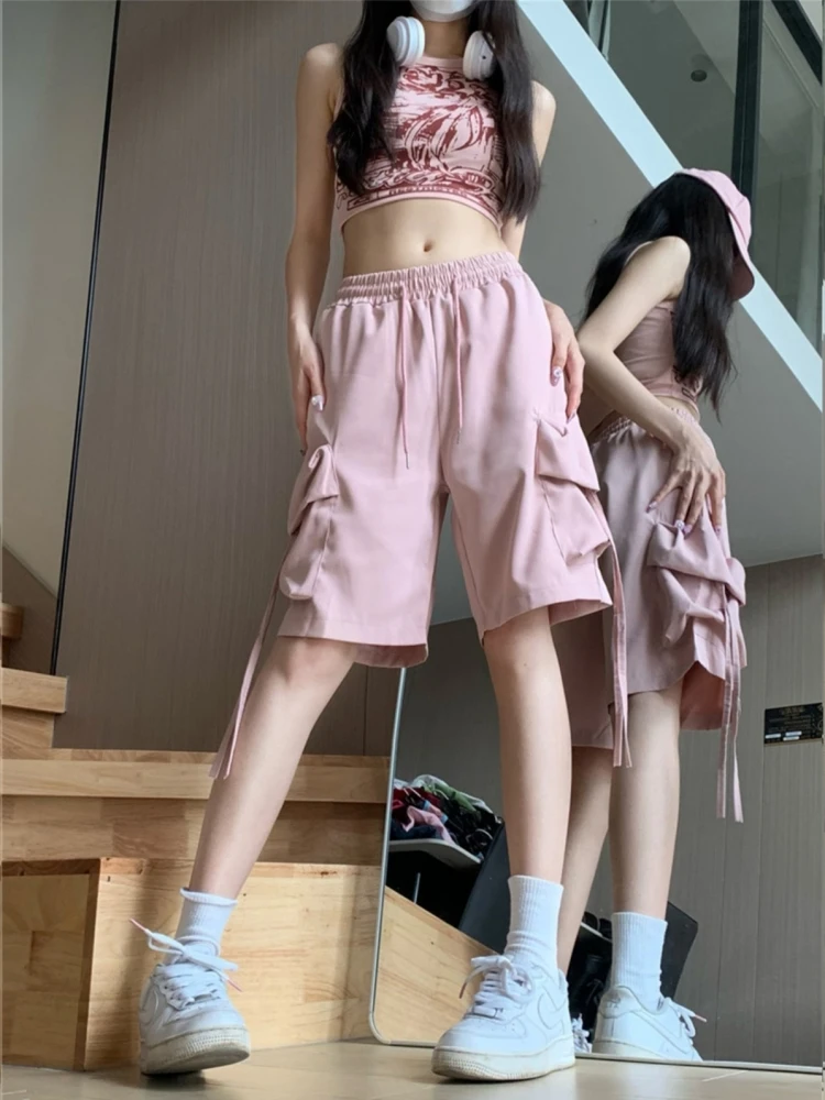 American Style Quick Dry Workwear Shorts Women Summer Thin Loose Slim Straight Leg Pants Casual Five-Quarter Pants
American Style Quick Dry Workwear Shorts Women Summer Thin Loose Slim Straight Leg Pants Casual Five-Quarter Pants