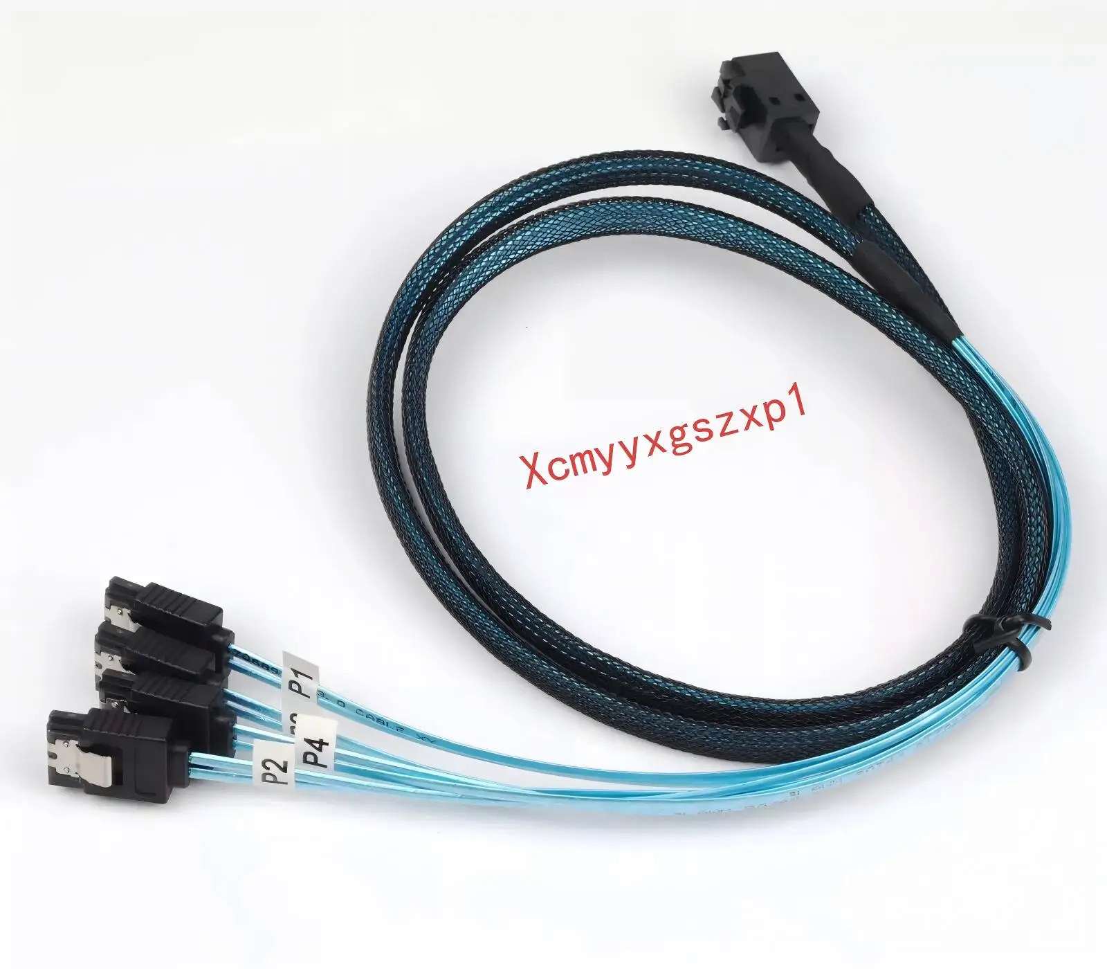 Mini SAS SFF-8643 к 4-контактному жесткому диску SATA, 6 Гбит/с, кабель Raid для сервера данных, 1 м
Mini SAS SFF-8643 к 4-контактному жесткому диску SATA, 6 Гбит/с, кабель Raid для сервера данных, 1 м