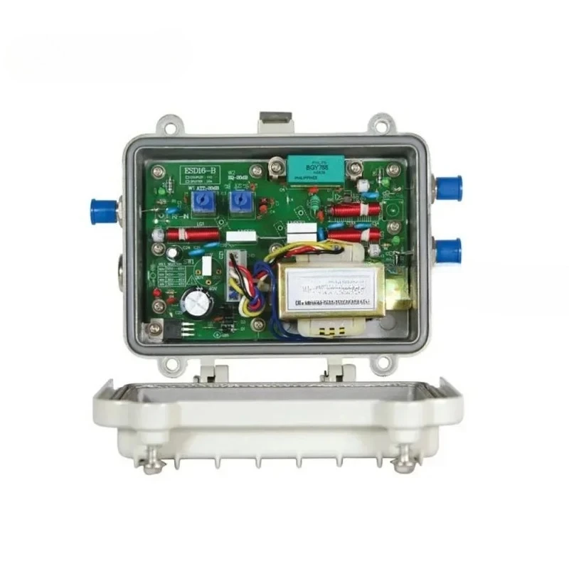 Factory Price 860Mhz Cable Trunk Amplifier 30dbm Gain Catv Outdoor Return Path Rf Amplifier
Factory Price 860Mhz Cable Trunk Amplifier 30dbm Gain Catv Outdoor Return Path Rf Amplifier